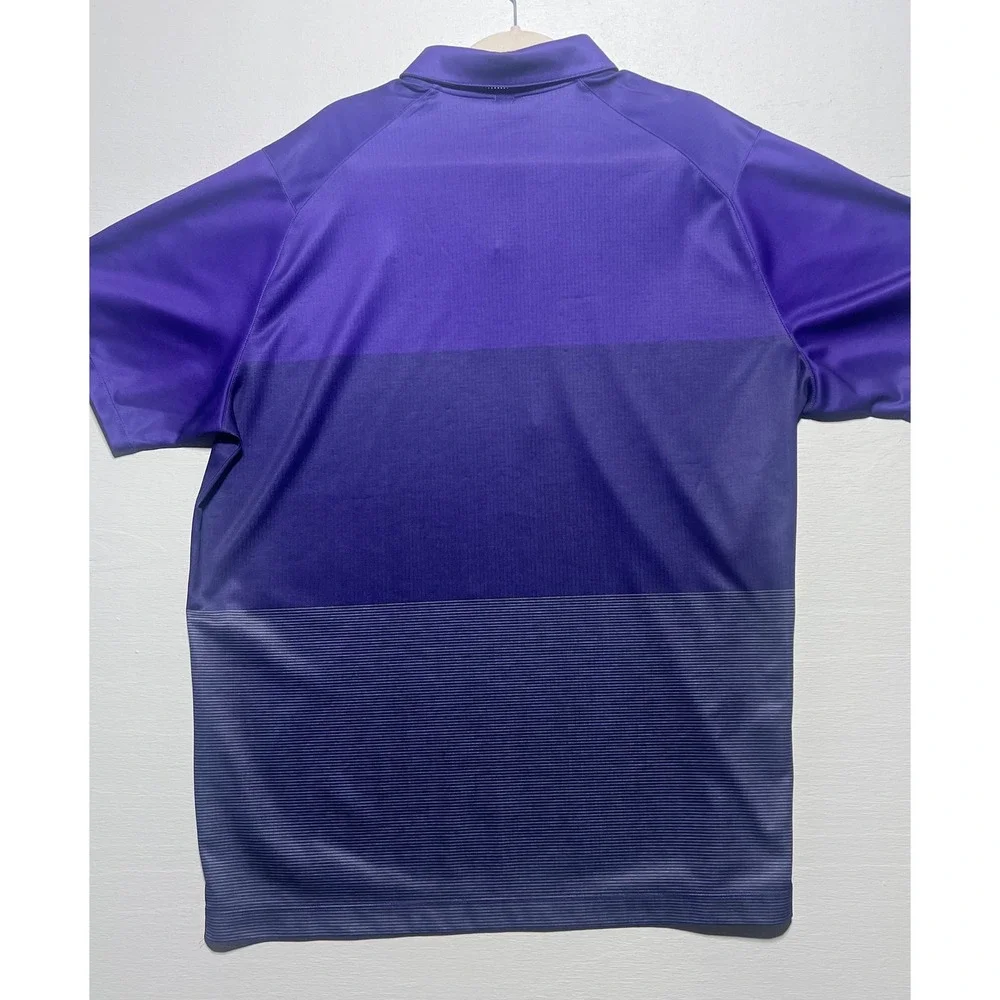 Nike Golf Mens 2015 US Open Chambers Bay Dri-FIT Polo Shirt Purple XXL 2XL